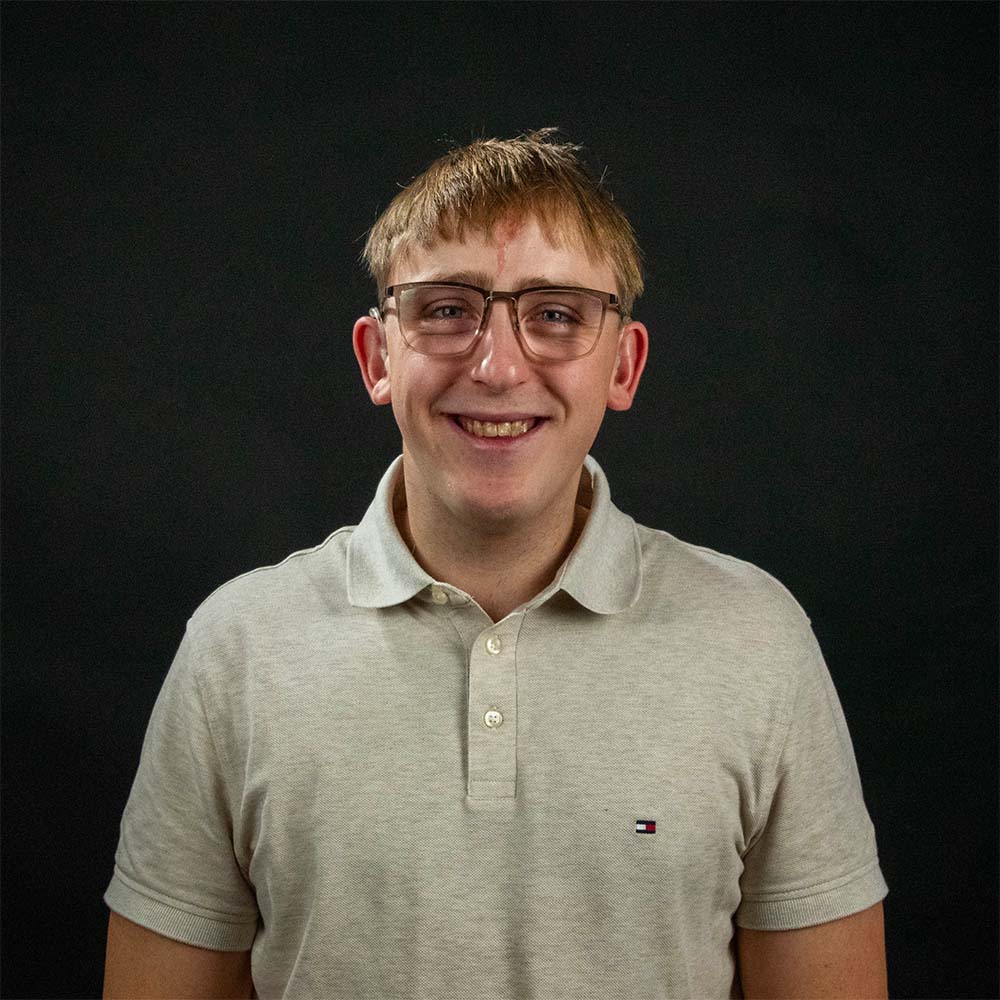 Portrait photo edited in Lightroom